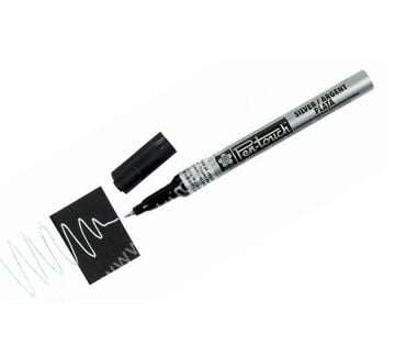 Sakura Pen-touch Extra Fine Permanent Kalem Gümüş 0,7mm