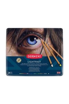 Derwent Lightfast Yağ Bazlı Kuru Boya Seti 24lü DW2302720