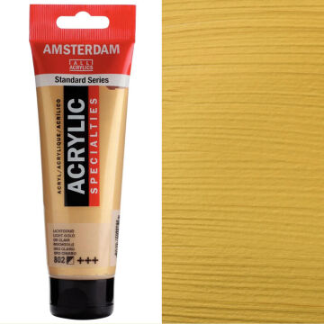 Amsterdam Standart Seri Metalik Akrilik Boya 120 ml Light Gold 892