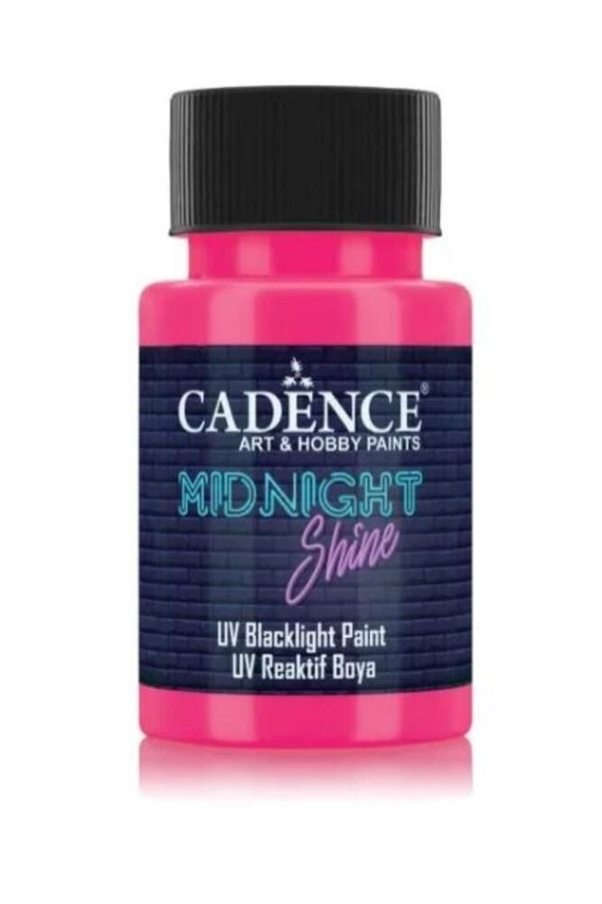Cadence Midnight Shine UV Reaktif Boya MS-07 PEMBE 50 ML