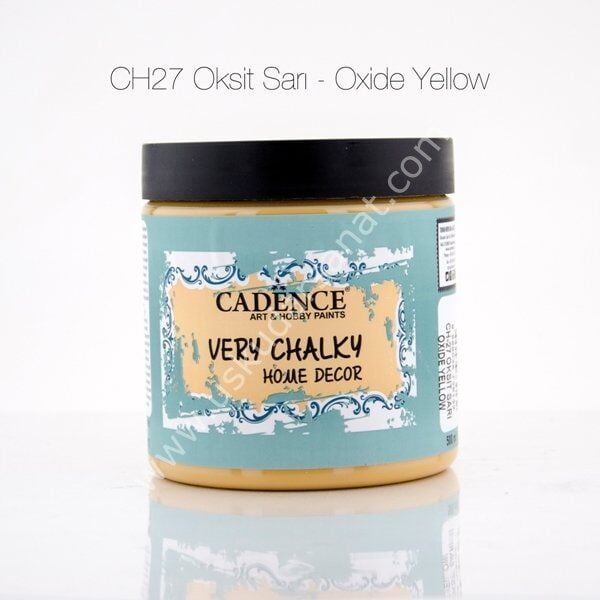Cadence Very Chalky Home Decor CH27 OKSİT SARI 500ml
