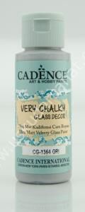 Cadence Very Chalky Ultra Mat Kadifemsi Cam Boyası 59 ml Gri 1364
