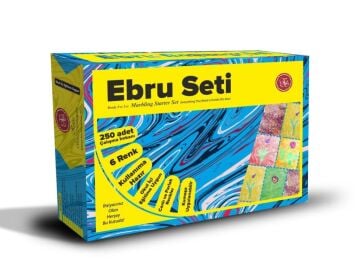 Kozasanat Hazır Ebru Seti 25x35 8 Renk