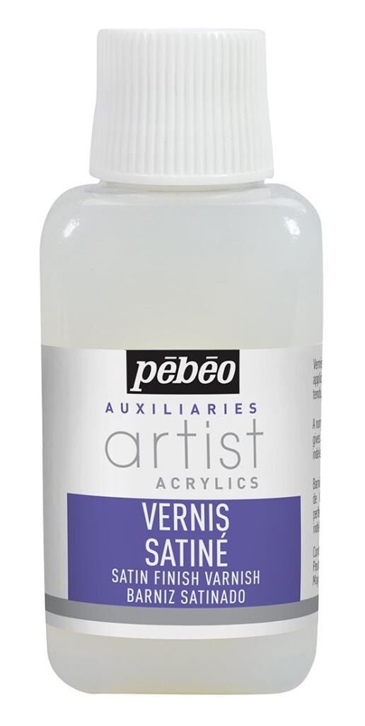 Pebeo Artist Kalite Akrilik Satin (yarı mat) Vernik 250ml