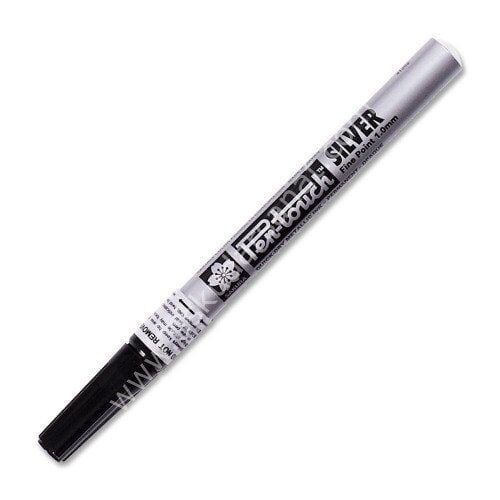 Sakura Pen-touch Markör Fine Permanent Kalem Gümüş 1,0mm