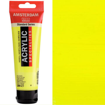 Amsterdam Standart Seri Fosforlu Akrilik Boya 120 ml Reflex Yellow 256