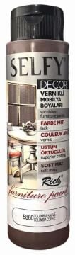 Rich Selfy Decor Vernikli Boya 500cc Colombia Kahve 5860