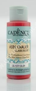 Cadence Very Chalky Ultra Mat Kadifemsi Cam Boyası 59 ml Çilek 1372