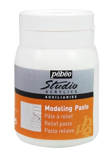 Pebeo Atölye Kalite Acrylic Modeling Paste 500ml 524150