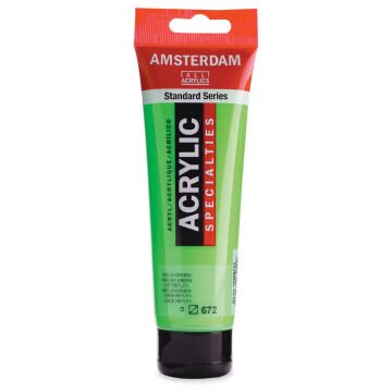 Amsterdam Standart Seri Fosforlu Akrilik Boya 120 ml Reflex Green 672