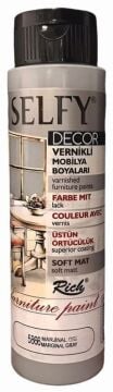 Rich Selfy Decor Vernikli Boya 500cc Marjınal Gri 5866