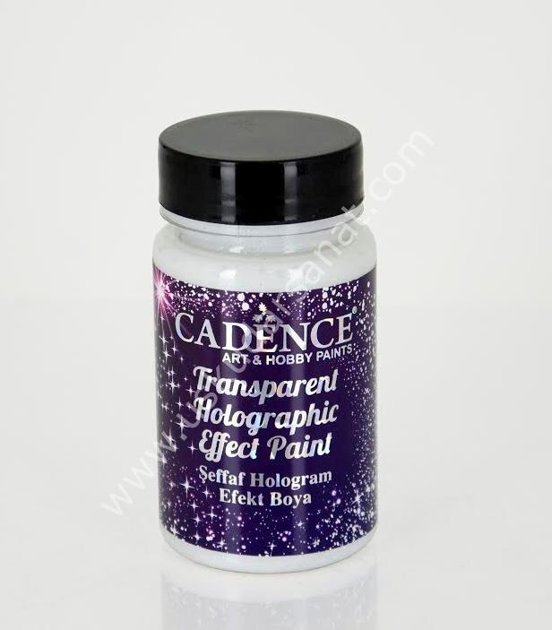 Cadence Şeffaf Hologram Efekt Boya 90ml