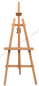 Ayaklı Şövale Naturel Çam 1.Kalite