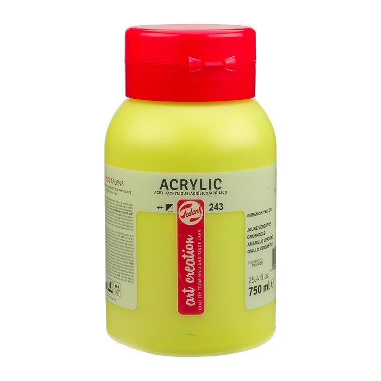 TALENS ARTCREATİON AKRİLİK 750 ML GREENISH YELLOW 243