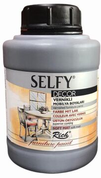 Rich Selfy Decor Vernikli Boya 1250cc Royal Gri 12870