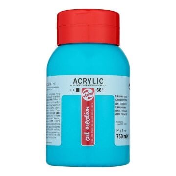 TALENS ARTCREATİON AKRİLİK 750 ML TURKUAZ GREEN 661