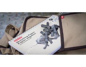 Derwent Natural Graphite - Doğal Sıkıştırılmış Kömür 6'lı Set
