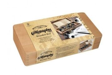 Winsor & Newton Kaligrafi  Seti Lüks Ahşap Kutu 1190193