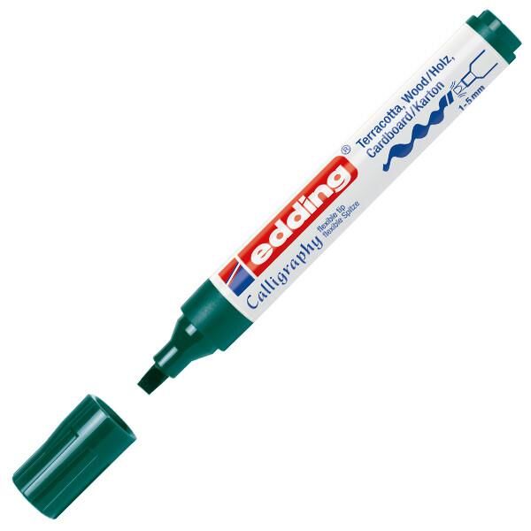 Edding 1455 Kaligrafi Kalemi 5 mm, Çam Rengi