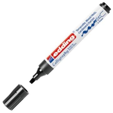 Edding 1455 Kaligrafi Kalemi 5 mm, Siyah