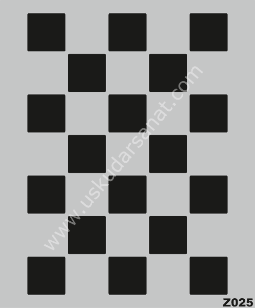 Mood Duvar Stencil Şablon 50X60cm Z025