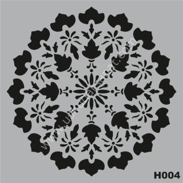 Mood Stencil Şablon 25x25 H004