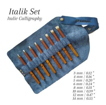 Pratikpen Kaligrafi Kalemi İtalik 8 li Set