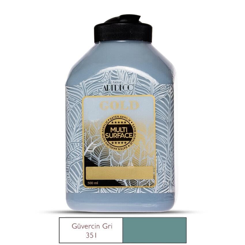 Artdeco Gold Multi Surface Akrilik Boya 500ml 351 Güvercin Gri