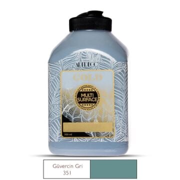 Artdeco Gold Multi Surface Akrilik Boya 500ml 351 Güvercin Gri