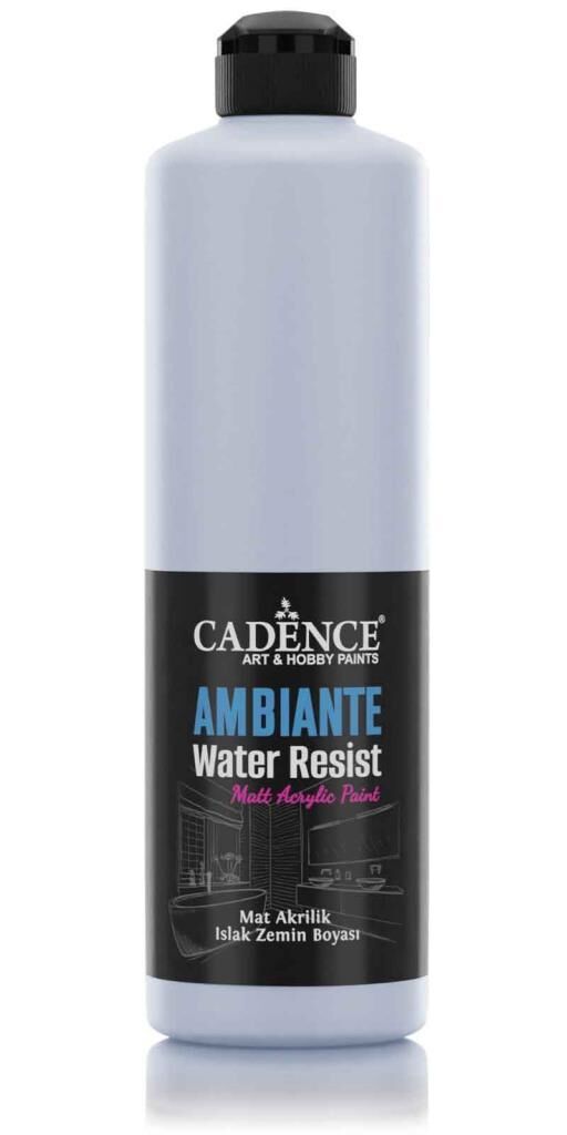 Cadence Ambiante Suya Dayanıklı Akrilik Boya AW-08 ARDUVAZ GRİ 500ML + KATALİZÖR 20GR