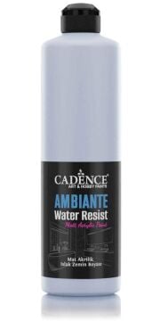 Cadence Ambiante Suya Dayanıklı Akrilik Boya AW-08 ARDUVAZ GRİ 500ML + KATALİZÖR 20GR