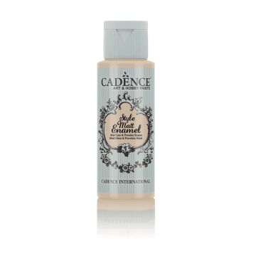 Cadence Style Matt Enamel Cam&Porselen Boyası 59 ml Kum Beji E-335