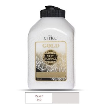 Artdeco Gold Multi Surface Akrilik Boya 500ml 340 Beyaz