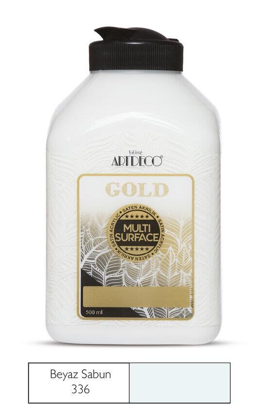 Artdeco Gold Multi Surface Akrilik Boya 500ml 336 Beyaz Sabun