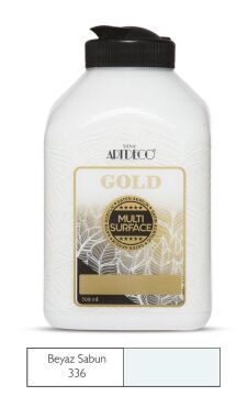 Artdeco Gold Multi Surface Akrilik Boya 500ml 336 Beyaz Sabun