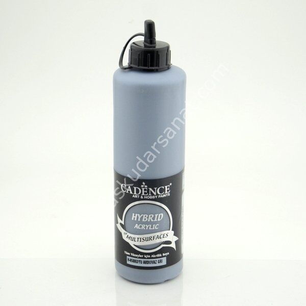 Cadence Hybrid Multisurfaces Akrilik Boya 500ml H-058 KOYU ARDUVAZ GRİ