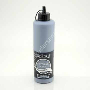 Cadence Hybrid Multisurfaces Akrilik Boya 500ml H-058 KOYU ARDUVAZ GRİ