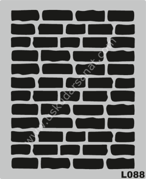 Mood Stencil Şablon 21x27 L088