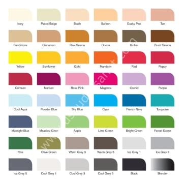 Winsor Newton Promarker Temel Koleksiyon Set 48 Renk Saklama Kutusunda