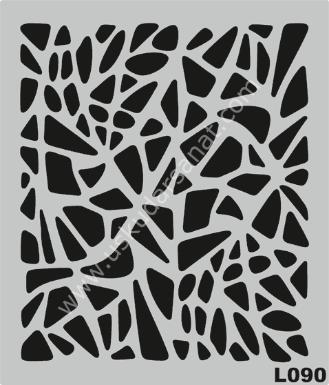 Mood Stencil Şablon 21x27 L090