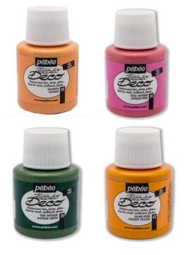 Pebeo Deco Akrilik Boya 110ml 4 Lü set
