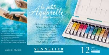 Sennelier La Petite Suluboya Tüp 12 Renk 10mlx12