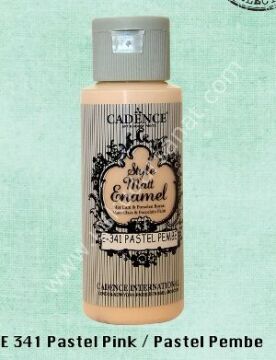 Cadence Style Matt Enamel Cam & Porselen Boyası 59 ml E 341 Pastel Pink Pastel Pembe