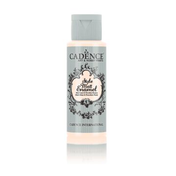 Cadence Style Matt Enamel Cam&Porselen Boyası 59 ml Pastel Pembe E-341