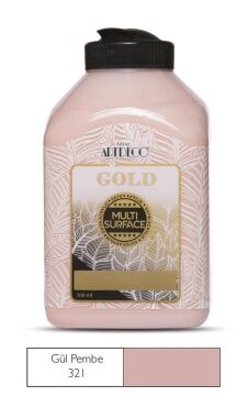 Artdeco Gold Multi Surface Akrilik Boya 500ml 321 Gül Pembe