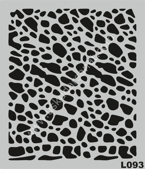 Mood Stencil Şablon 21x27 L093