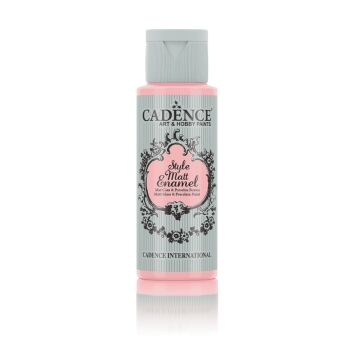 Cadence Style Matt Enamel Cam&Porselen Boyası 59 ml Bebek Pembe E-343