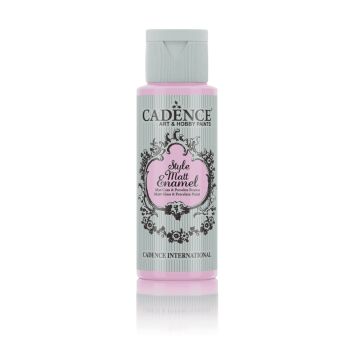Cadence Style Matt Enamel Cam&Porselen Boyası 59 ml Mor Lila E-345