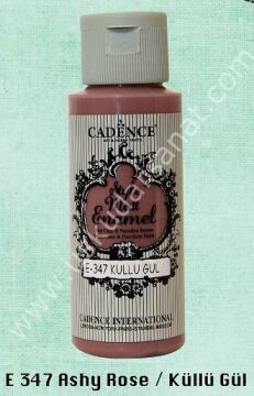 Cadence Style Matt Enamel Cam & Porselen Boyası 59 ml E 347 Ashy Rose Küllü Gül