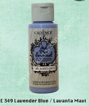 Cadence Style Matt Enamel Cam & Porselen Boyası 59 ml E 349 Lavender blue Lavanta mavi